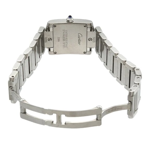 Cartier Tank Francaise SM W51008Q3 Quartz Cream Dial Ladies Watch 90286397 - Picture 5 of 6